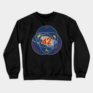 42 The Answer To Life Universe And Everything Crewneck Sweatshirt